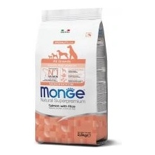 Monge Dog Puppy & Junior Salmon & Rice 2,5 kg