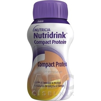 NUTRIDRINK COMPACT PROTEIN s príchuťou broskyňa a mango 24 x 125 ml