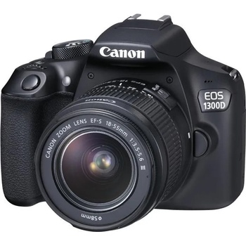 Canon EOS 1300D +18-55 mm III +50mm STM
