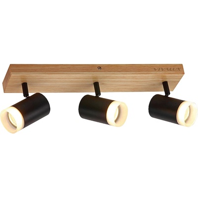 VIVALUX СПОТ SP730-3L BENITO 3х35W GU10 440x60x140см ЧЕРЕН (VIV004879)