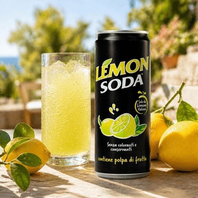 lemonsoda italska limonáda 330 ml