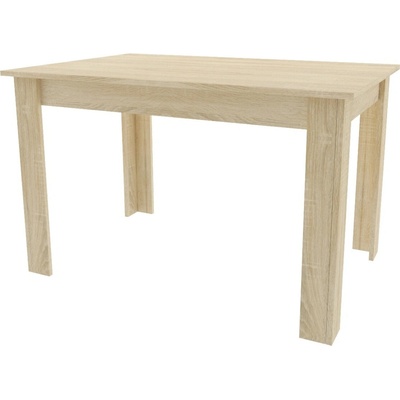 Textilomanie Jídelní stůl s deskou v dekoru dub sonoma UMEKO 120x80