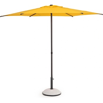 Bizzotto Градински чадър със свободно рамо SAMBA 270x220 cm. жълт/антрацит (0795770)