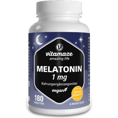 Vitamaze Мелатонин 1 мг - 180 таблетки