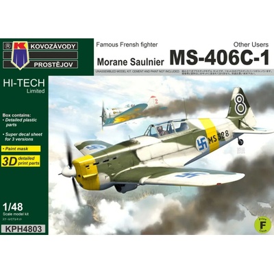 Kovozávody Prostějov Morane Saulnier MS-406C-1 "Other Users1:48