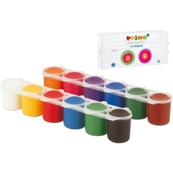 Primo Темперни бои primo 12 цвята, 25 мл 252tb12