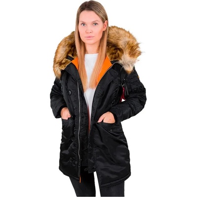 Alpha Industries Палто Alpha industries N3B VF 59 coat - Black (Black)