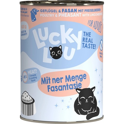 Lucky Lou Adult drůbeží a bažant 6 x 400 g
