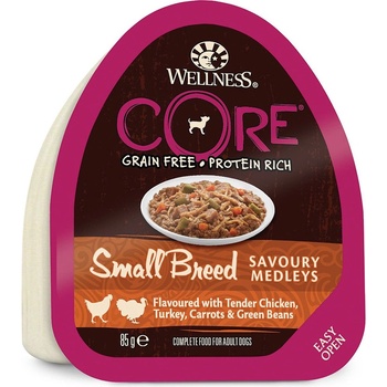 Wellness Core Dog Small Breed пиле & пуйка 85 г