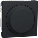 Schneider Electric SE Димер ротативен R5-200W C5-150VA LED5-100W 2 мод. цвят Антрацит Unica - NU351454 (NU351454)
