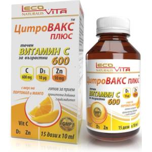 LecoVita ЦитроВакс плюс, портокал и манго, 150 ml, LecoVita