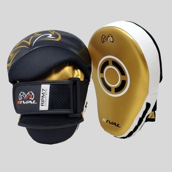 Rival Boxing Лапи за Бокс Rival RPM7 Fitness Plus Black/Gold