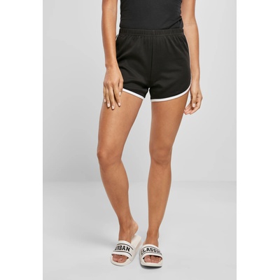 Urban Classics Дамски къси панталони в черен цвят Urban Classics от органичен памукUB-TB4372-00826 - Черен, размер 5XL