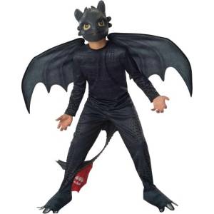 Rubies Httd toothless детски костюм размер (8-10 години) (610103)
