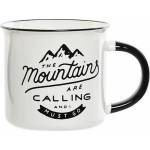 Item international Порцеланова чаша с надпис "The Mountains are calling and I must go" 340мл (2017)