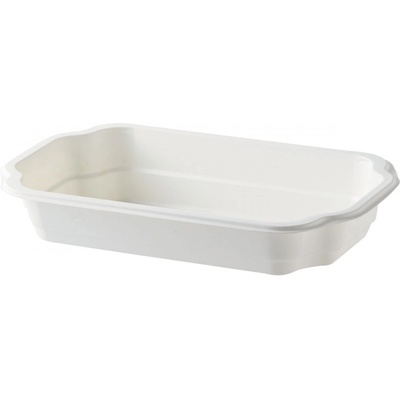 DUNI Tácka taway pp biela 1-dielna 250 × 159x43 mm