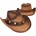 Fox Outdoor Hat hnedá
