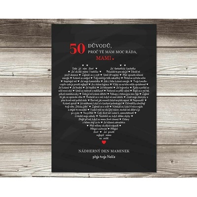 50 důvodů, proč tě máme rádi (nebo i jiný počet důvodů) :0)