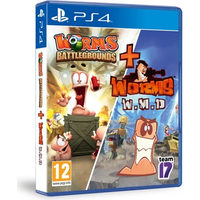 Worms Battlegrounds + Worms W.M.D.