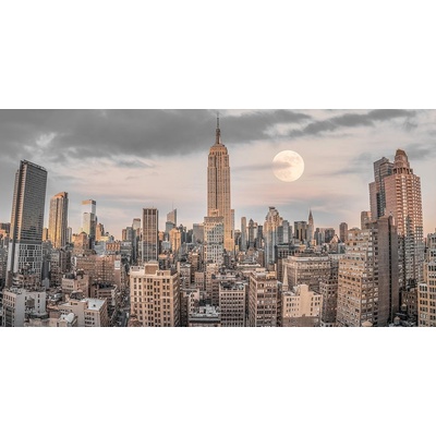 Empire State Building s panoramatem Manhattanu 1 deska 100x50
