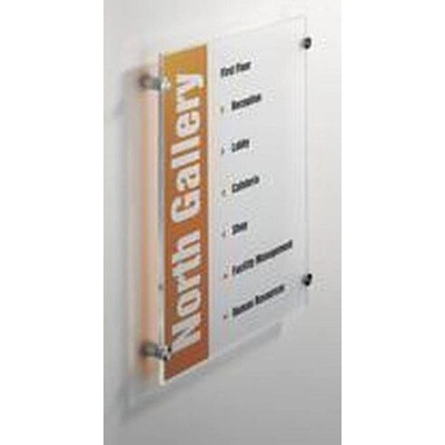 Informační dveřní tabulka Crystal Sign, 420 x 297 mm