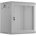 Lanberg Комуникационен шкаф Lanberg WF01-6412-23S, 19", 12U, 64 x 45 x 60 cm, товароносимост до 60кг, сив (WF01-6412-23S)