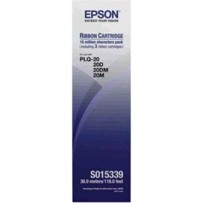 Epson - Černá - Tisková páska - pro PLQ 20, 20D, 20DM, 20M, 22, 22CS, 22CSM, 22M, 30, 30M, 35, 50, 50CS, 50CSM, 50M
