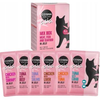 Cosma Asia sáčky 100 g mix chutí 6 x 100 g