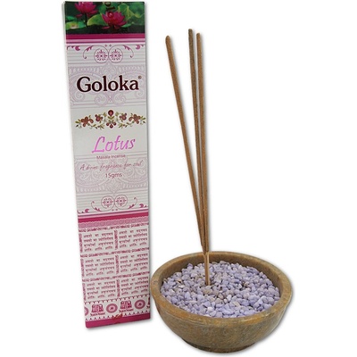 Goloka indické vonné tyčinky Masala Lotus 15 g