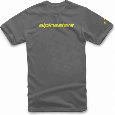 Alpinestars LINEAR WORDMARK charcoal/fluo yellow