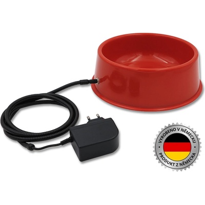 Thermo Vyhřívaná Miska pro psy a kočky 1,5 l 12 V / 15 W ochrana odním. kabelu – Zboží Dáma