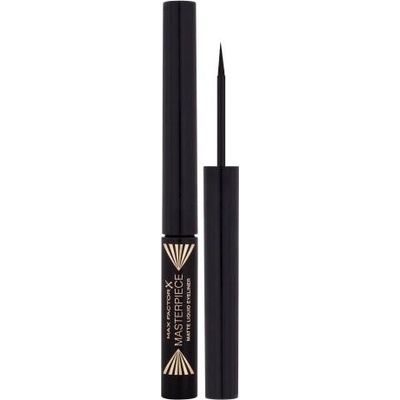 Max Factor Masterpiece vodeodolné očné linky s matným efektom 01 Black 1,7 ml