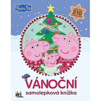 Prasátko Peppa - Vánoční samolepková knížka - Jiří Models