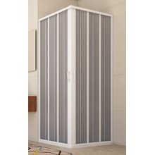 Hopa Giove New Obdélníkový sprchový kout 75x90 cm, posuvné, Bílá / Plast, OLBBXF101001