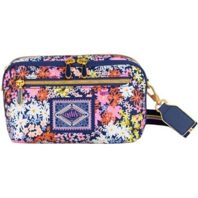 Oilily dámská crossbody Sutton MEOIL1225-500 blue print modrá