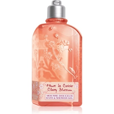 L’Occitane Cherry Blossom sprchový a koupelový gel 250 ml