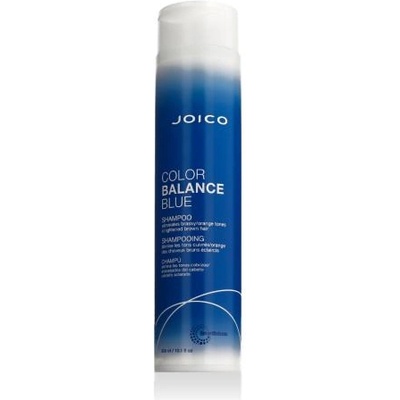 Joico Color Balance Blue Shampoo 300 ml шампоан против нежелани кафяви тонове на косата унисекс