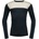 Devold Мъжко мериносово термобельо Devold Lauparen Merino 190 Shirt Merino base layer - Raw White / Ink / Black - размер XL (015-1451-0614)