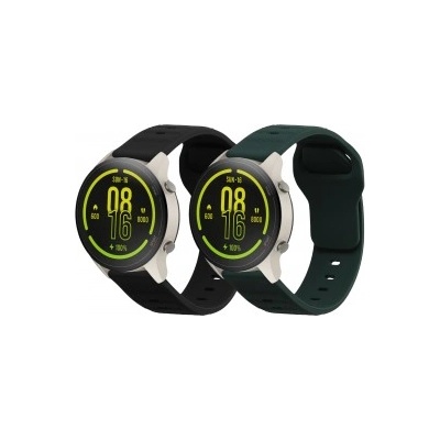 kwmobile 2x Гривна за Xiaomi Mi Watch Color Sport / S1 Active - зелен