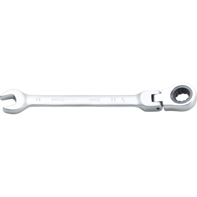BGS Ráčnový očkoplochý klíč kloubový 11 mm BS6711