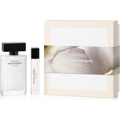 Narciso Rodriguez Pure Musc For Her комплект за жени Eau de Parfum 50 ml + Тоалетна вода MINI For He