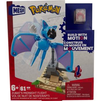 Mega Construx Pokémon Zubats Midnight Flight 11 cm