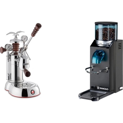 Set La Pavoni Esperto Abile + Rancilio Rocky Doserless