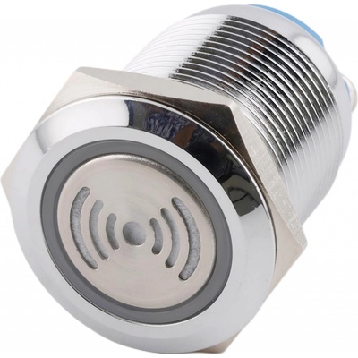 Bzučák pro průměr otvoru 19mm, nerez, IP66 6 V DC