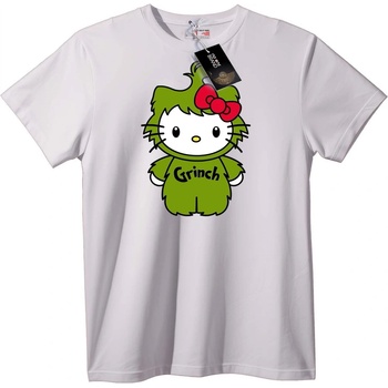 NOONEBRAND Тениска Hello Kitty Grinch - 3XL, White