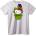 NOONEBRAND Тениска Hello Kitty Grinch - 3XL, White