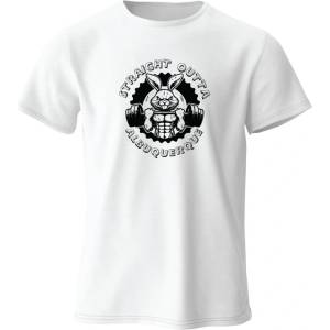 FITNESS 1 Fitness1 Easter 2024 T-Shirt | Straight Outta Albuquerque XL