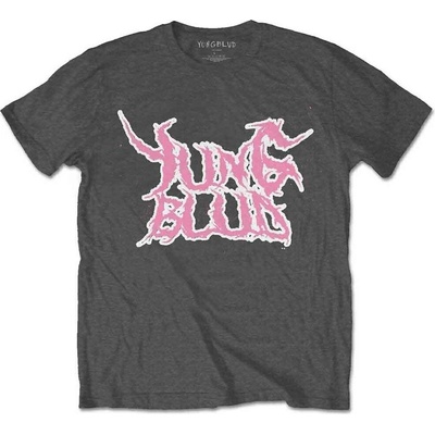 Yungblud DEADHAPPY Pink (Back Print) Charcoal Grey XL Риза (YBTS21MC04)