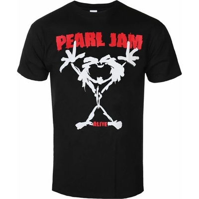 Metal ROCK OFF Pearl Jam Stickman černá