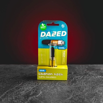 DAZED 12% cartridge Libanon Hash 1ml